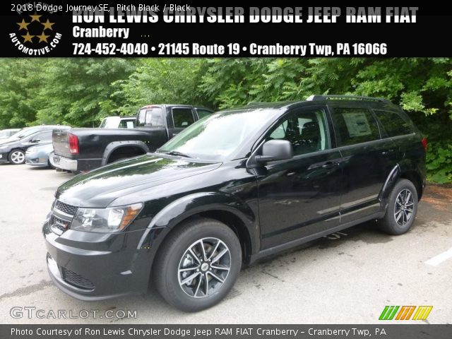 2018 Dodge Journey SE in Pitch Black