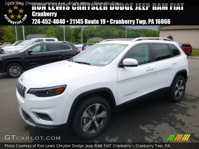 2019 Jeep Cherokee Limited 4x4 in Bright White