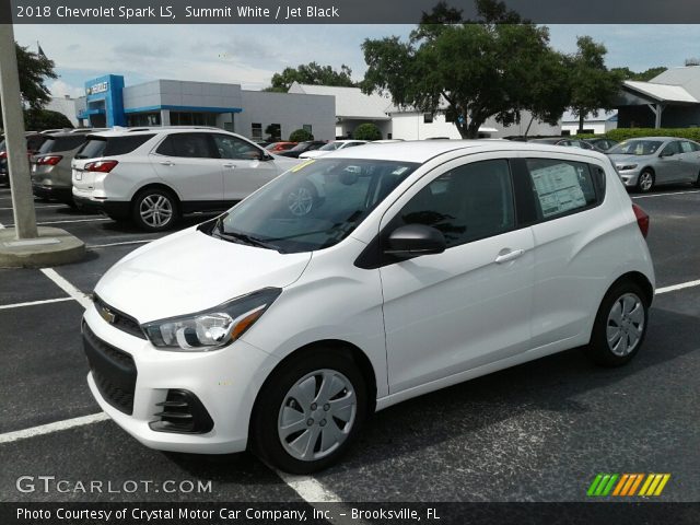 2018 Chevrolet Spark LS in Summit White
