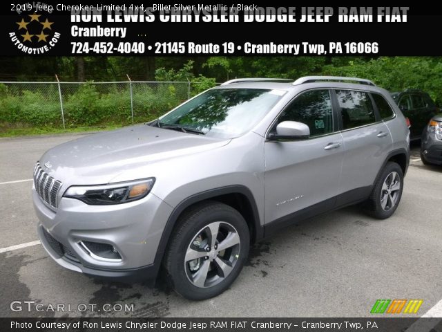 2019 Jeep Cherokee Limited 4x4 in Billet Silver Metallic