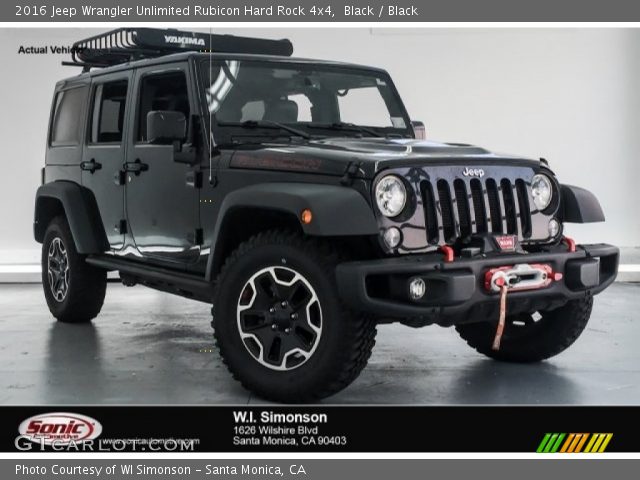 2016 Jeep Wrangler Unlimited Rubicon Hard Rock 4x4 in Black