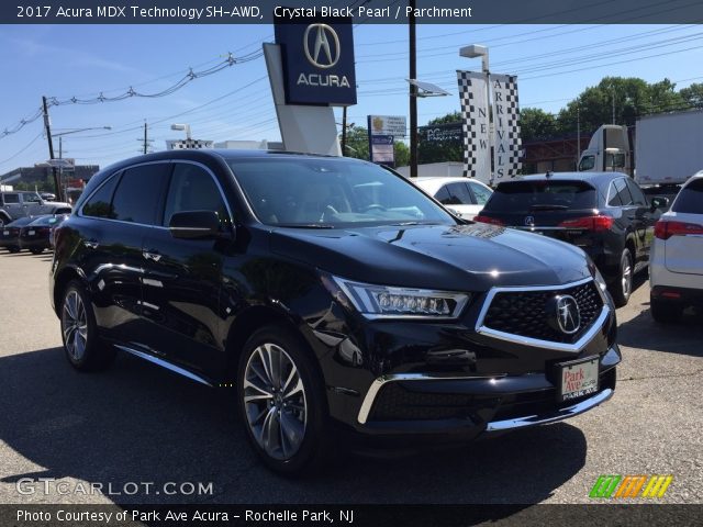 2017 Acura MDX Technology SH-AWD in Crystal Black Pearl