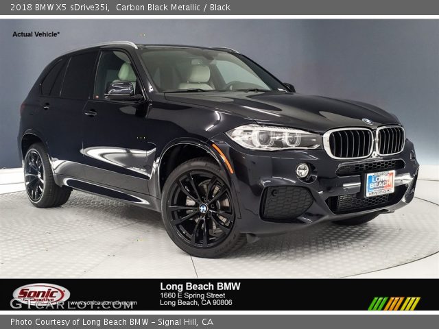 2018 BMW X5 sDrive35i in Carbon Black Metallic