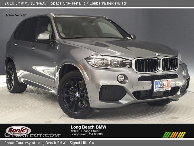 2018 BMW X5 sDrive35i in Space Gray Metallic