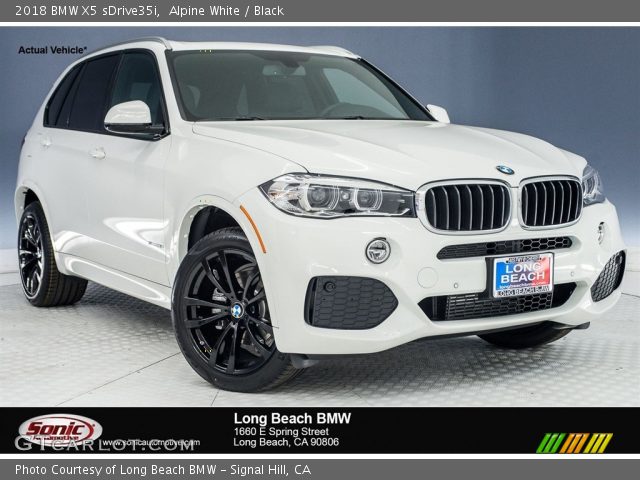 2018 BMW X5 sDrive35i in Alpine White