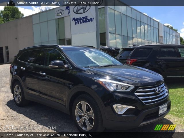 2013 Hyundai Santa Fe GLS AWD in Becketts Black