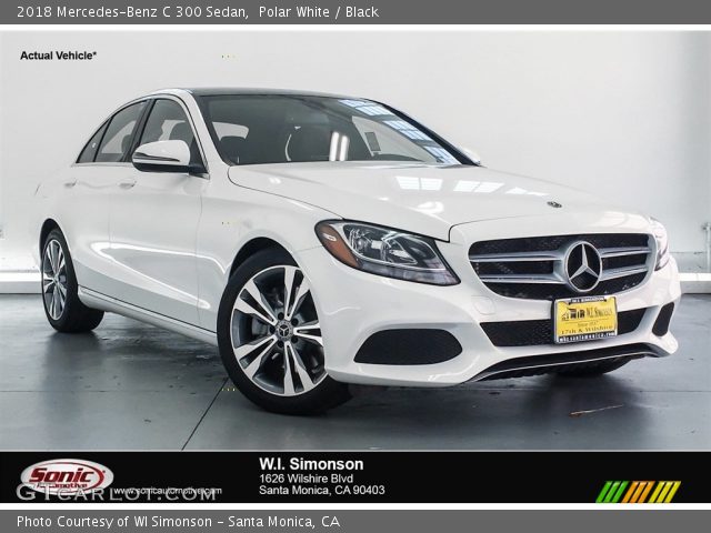 2018 Mercedes-Benz C 300 Sedan in Polar White