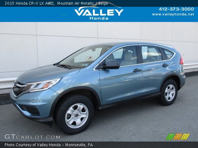 2015 Honda CR-V LX AWD in Mountain Air Metallic