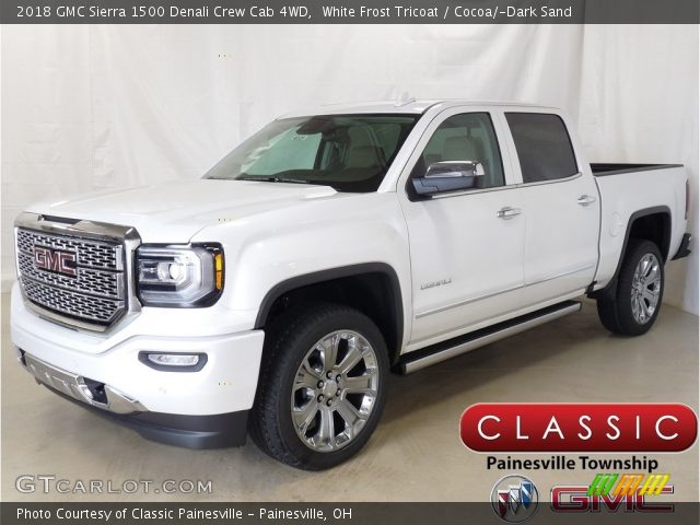 2018 GMC Sierra 1500 Denali Crew Cab 4WD in White Frost Tricoat