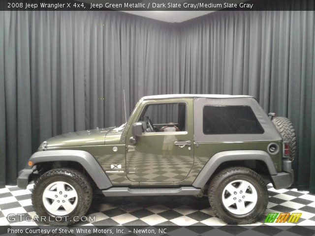 2008 Jeep Wrangler X 4x4 in Jeep Green Metallic