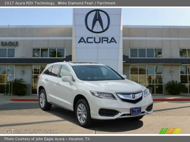 2017 Acura RDX Technology in White Diamond Pearl