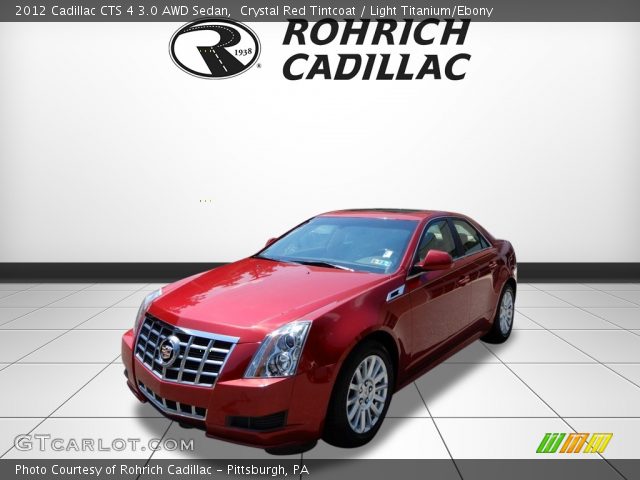 2012 Cadillac CTS 4 3.0 AWD Sedan in Crystal Red Tintcoat
