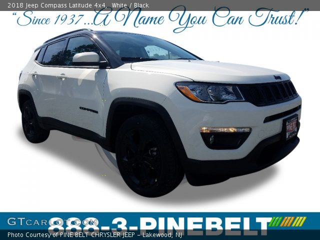 2018 Jeep Compass Latitude 4x4 in White