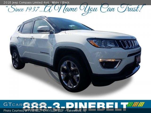 2018 Jeep Compass Limited 4x4 in White