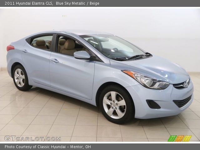 2011 Hyundai Elantra GLS in Blue Sky Metallic