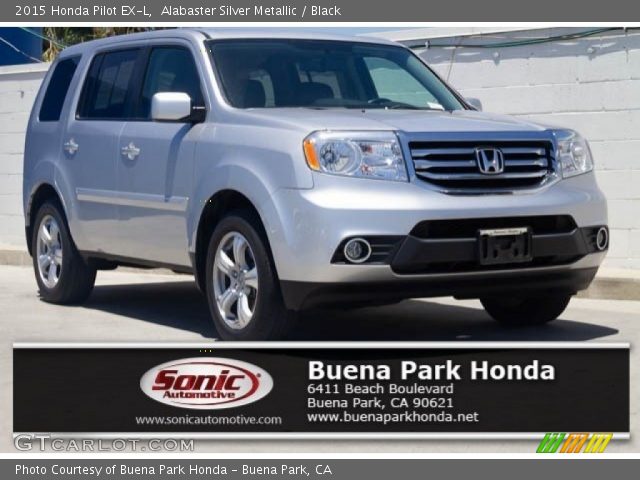 2015 Honda Pilot EX-L in Alabaster Silver Metallic