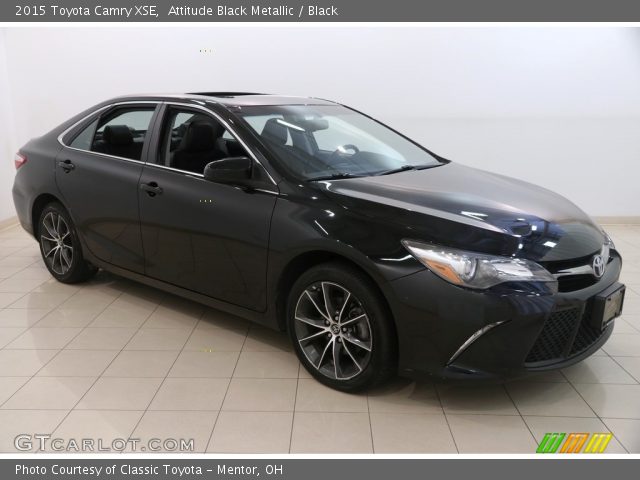2015 Toyota Camry XSE in Attitude Black Metallic