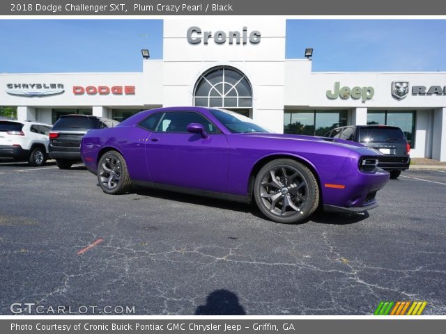 2018 Dodge Challenger SXT in Plum Crazy Pearl
