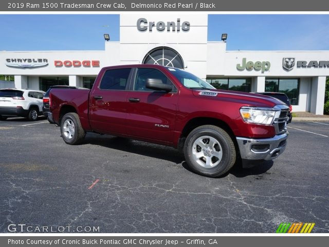 2019 Ram 1500 Tradesman Crew Cab in Delmonico Red Pearl