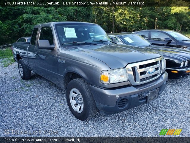 2008 Ford Ranger XL SuperCab in Dark Shadow Grey Metallic