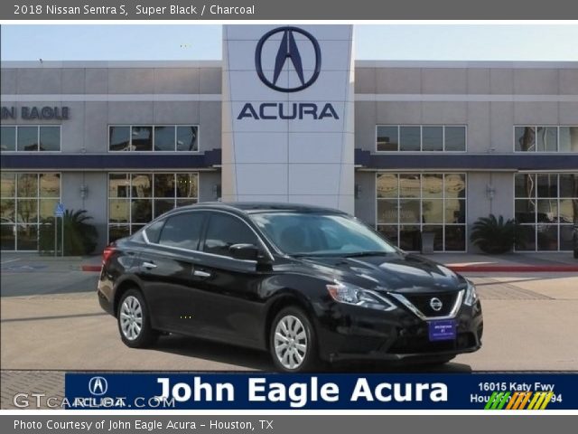 2018 Nissan Sentra S in Super Black