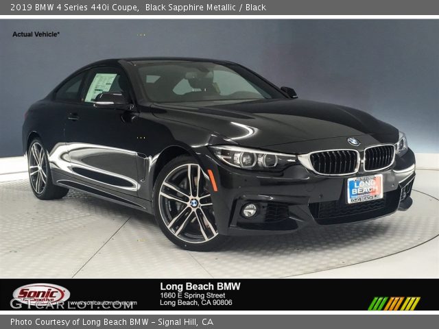 2019 BMW 4 Series 440i Coupe in Black Sapphire Metallic