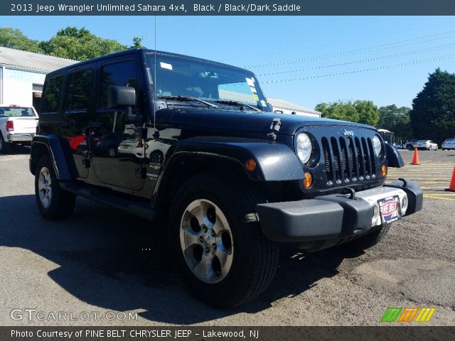 2013 Jeep Wrangler Unlimited Sahara 4x4 in Black