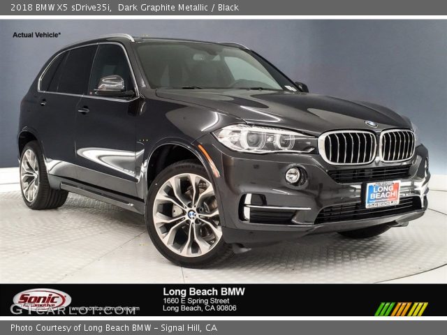 2018 BMW X5 sDrive35i in Dark Graphite Metallic