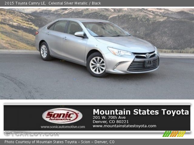 2015 Toyota Camry LE in Celestial Silver Metallic