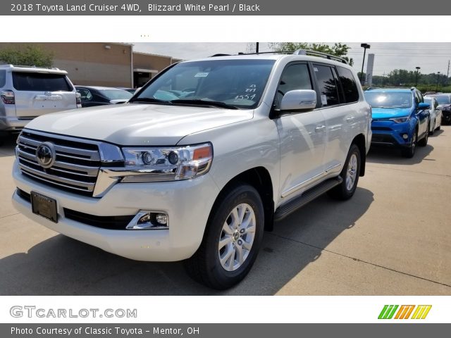 2018 Toyota Land Cruiser 4WD in Blizzard White Pearl