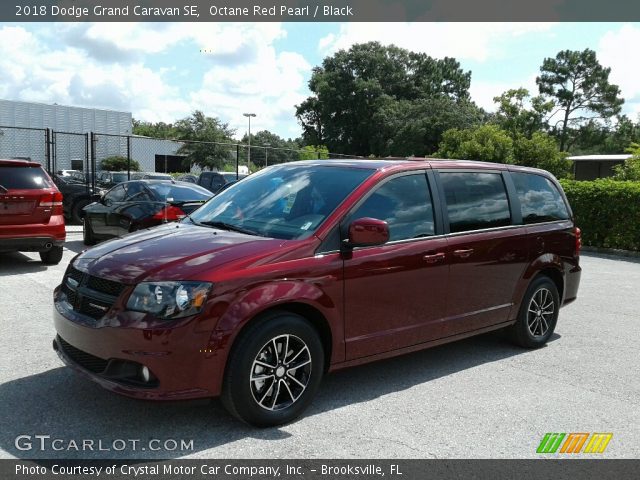 2018 Dodge Grand Caravan SE in Octane Red Pearl