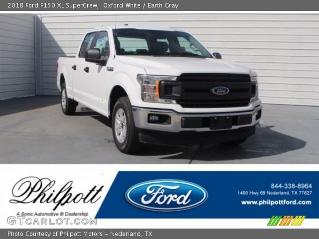 2018 Ford F150 XL SuperCrew in Oxford White