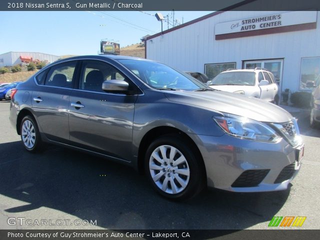 2018 Nissan Sentra S in Gun Metallic