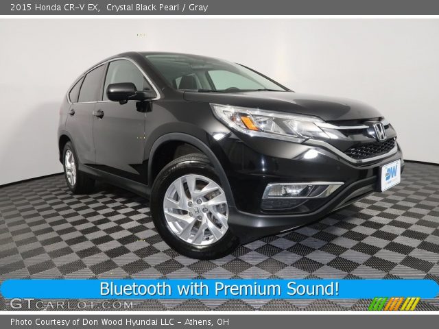 2015 Honda CR-V EX in Crystal Black Pearl
