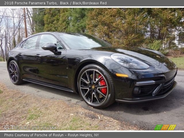 2018 Porsche Panamera Turbo in Black