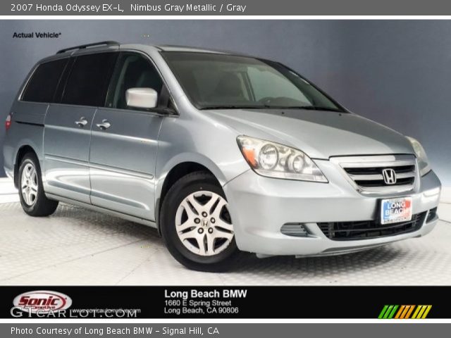2007 Honda Odyssey EX-L in Nimbus Gray Metallic