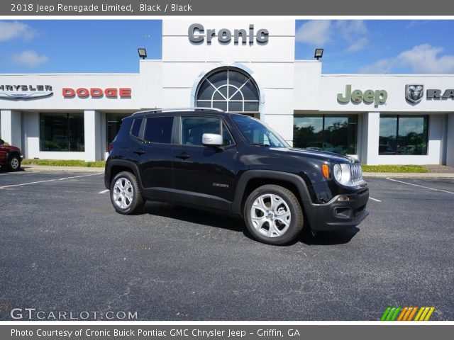 2018 Jeep Renegade Limited in Black