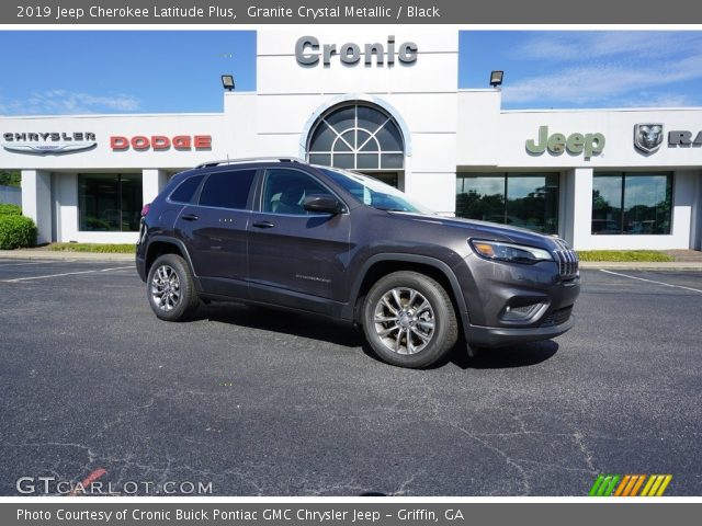 2019 Jeep Cherokee Latitude Plus in Granite Crystal Metallic