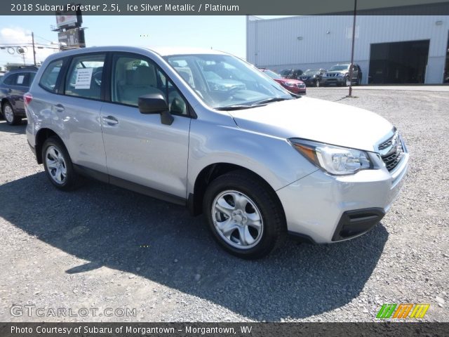 2018 Subaru Forester 2.5i in Ice Silver Metallic
