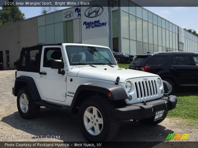 2016 Jeep Wrangler Sport in Bright White