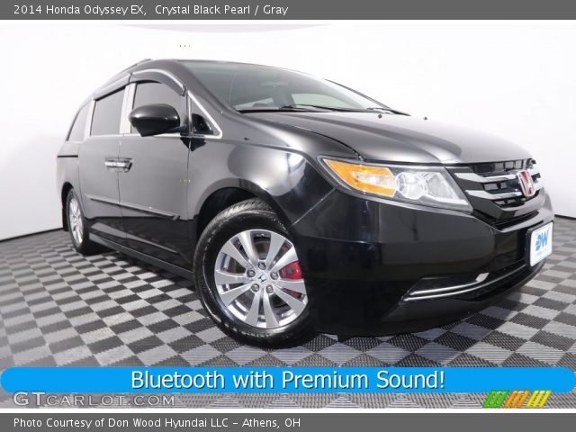2014 Honda Odyssey EX in Crystal Black Pearl