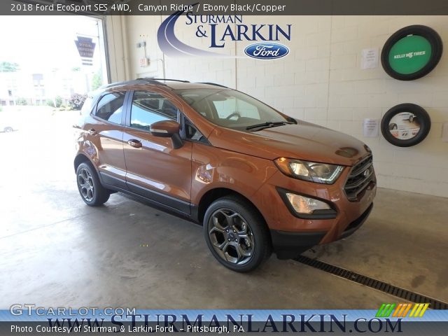2018 Ford EcoSport SES 4WD in Canyon Ridge