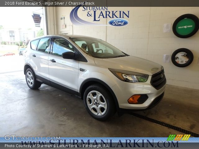 2018 Ford Escape S in Ingot Silver