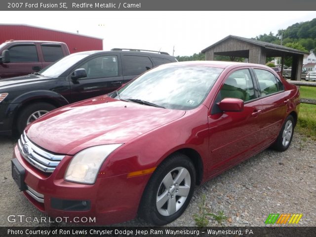 2007 Ford Fusion SE in Redfire Metallic