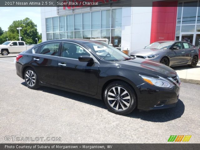 2017 Nissan Altima 2.5 SV in Super Black