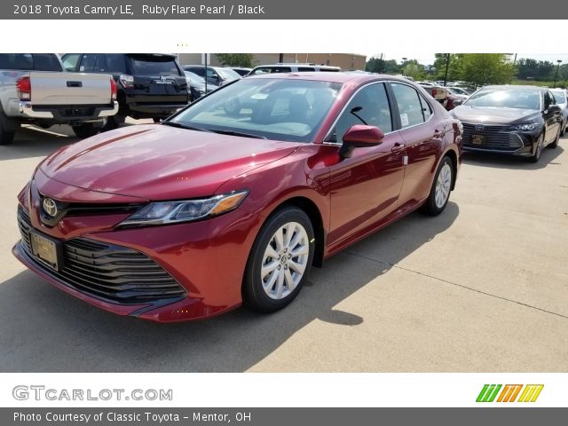 2018 Toyota Camry LE in Ruby Flare Pearl