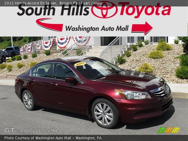 2011 Honda Accord EX Sedan in Basque Red Pearl