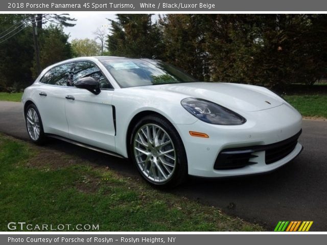 2018 Porsche Panamera 4S Sport Turismo in White