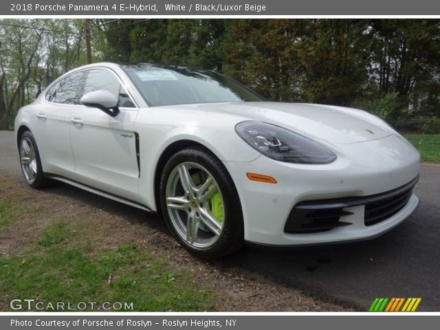 2018 Porsche Panamera 4 E-Hybrid in White