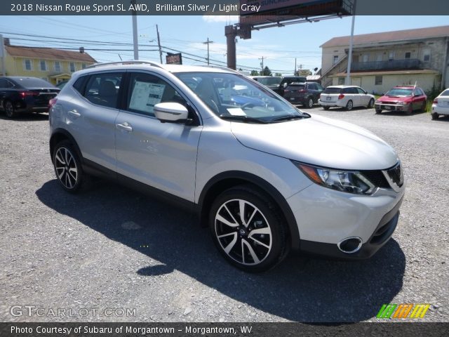 2018 Nissan Rogue Sport SL AWD in Brilliant Silver